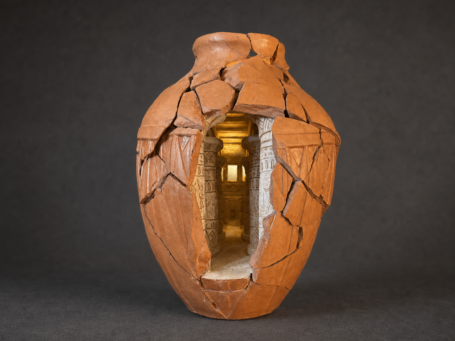 Egyptian Temple by Brad and Bryan Caviness